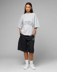 Loiter Destruct T-Shirt Grey