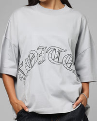 Loiter Destruct T-Shirt Grey