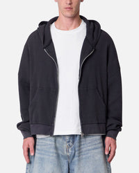 MNML Thermal Hoodie Washed Black