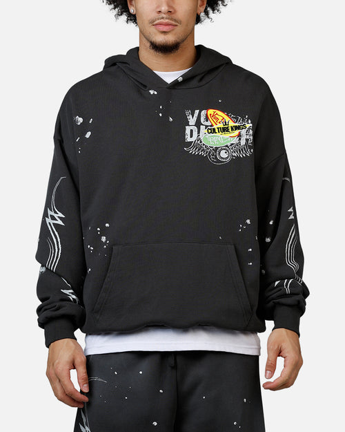 Von Dutch X Culture Kings CK Hoodie Washed Black
