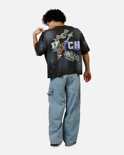 Von Dutch X Culture Kings CK T-Shirt Washed Black
