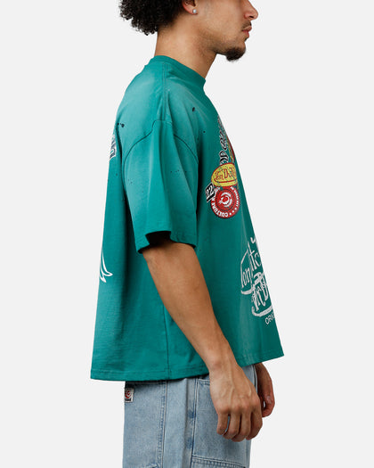 Von Dutch X Culture Kings CK T-Shirt Bottle Green