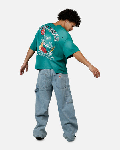 Von Dutch X Culture Kings CK T-Shirt Bottle Green