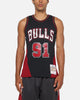 Mitchell & Ness Chicago Bulls Dennis Rodman Rave Jersey Black/Red