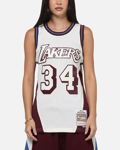 Mitchell & Ness Los Angeles Lakers Shaquille O'Neal Millenium Jersey White/Brown