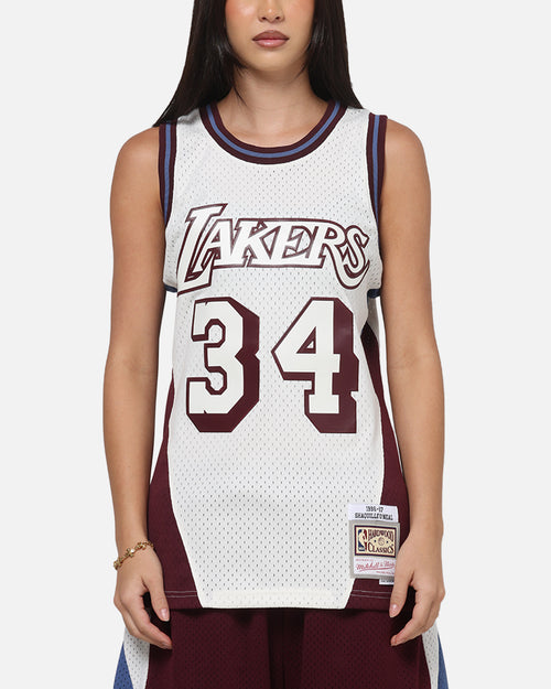 Mitchell & Ness Los Angeles Lakers Shaquille O'Neal Millenium Jersey White/Brown