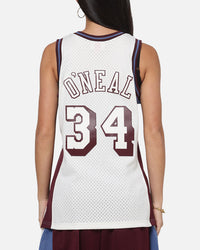 Mitchell & Ness Los Angeles Lakers Shaquille O'Neal Millenium Jersey White/Brown