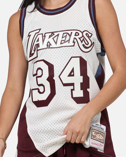 Mitchell & Ness Los Angeles Lakers Shaquille O'Neal Millenium Jersey White/Brown