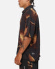 Saint Morta Rapture Button Up Shirt Black/Orange