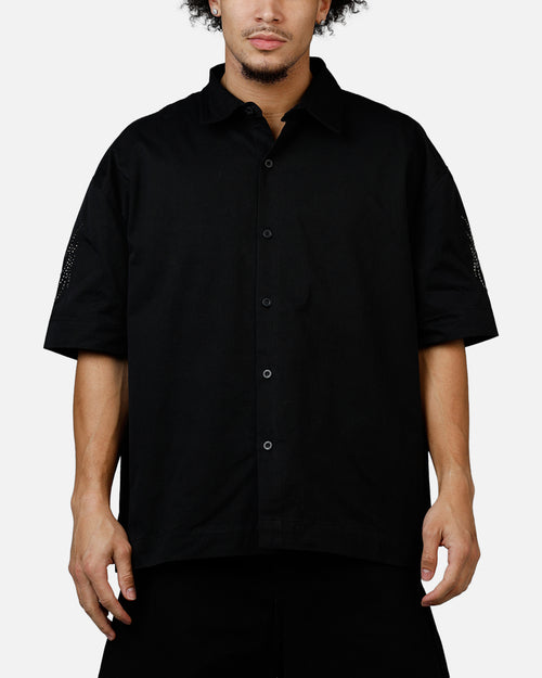 Saint Morta Sanctified Button Up Shirt Black