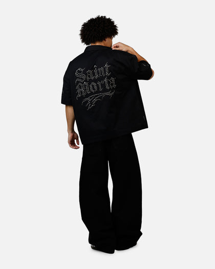 Saint Morta Sanctified Button Up Shirt Black