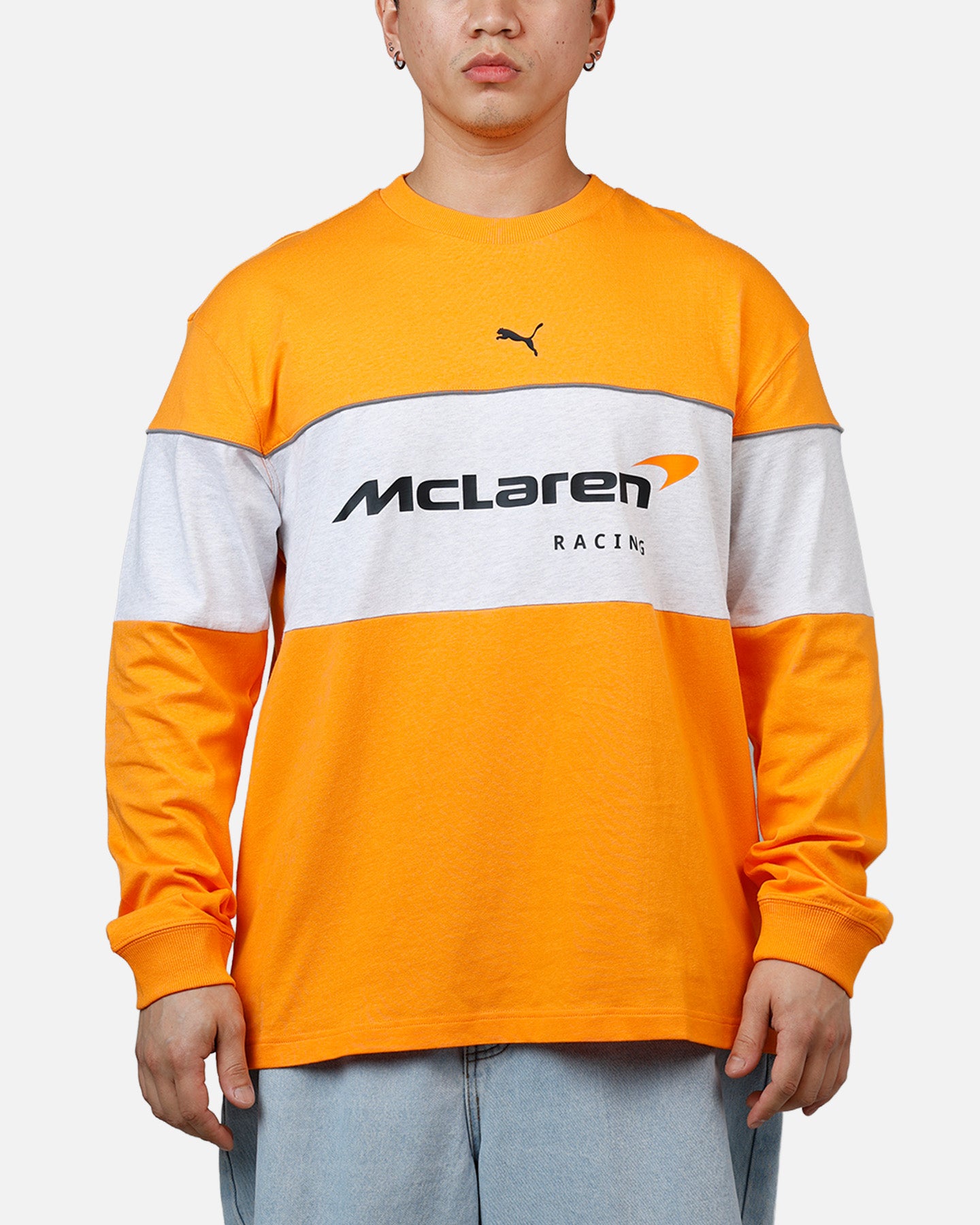 Puma X Mclaren Long Sleeve T-Shirt Papaya | Culture Kings US