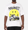 Market Smiley All Four T-Shirt White