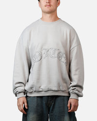 Loiter Destruct Crewneck Grey