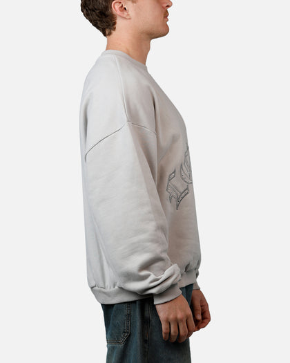 Loiter Destruct Crewneck Grey