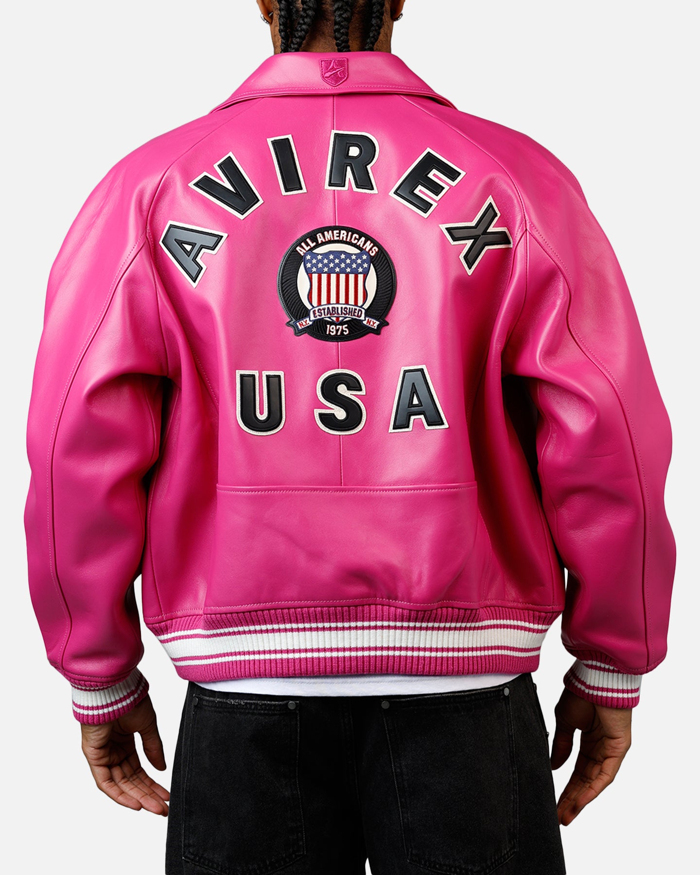 Avirex Icon Jacket Berry | Culture Kings US Avirex Icon Jacket Berry | Culture Kings US