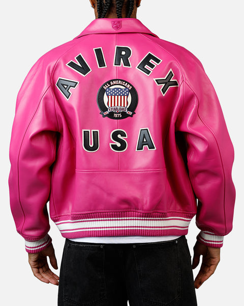 Avirex Icon Jacket Berry | Culture Kings US