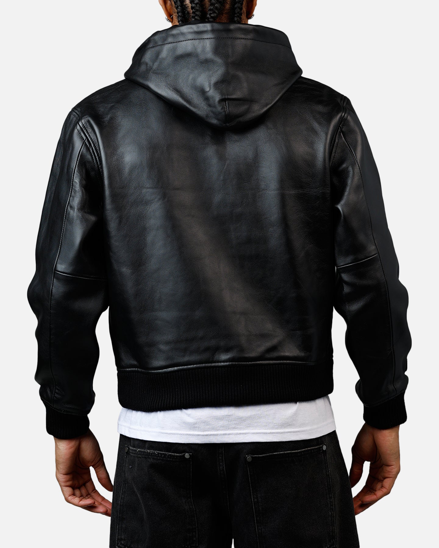 Avirex Napa Hoodie Black/Black | Culture Kings US