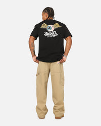 Von Dutch Flying Eyeball T-Shirt Black
