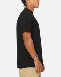 Von Dutch Distressed Embroidered Patch T-Shirt Black