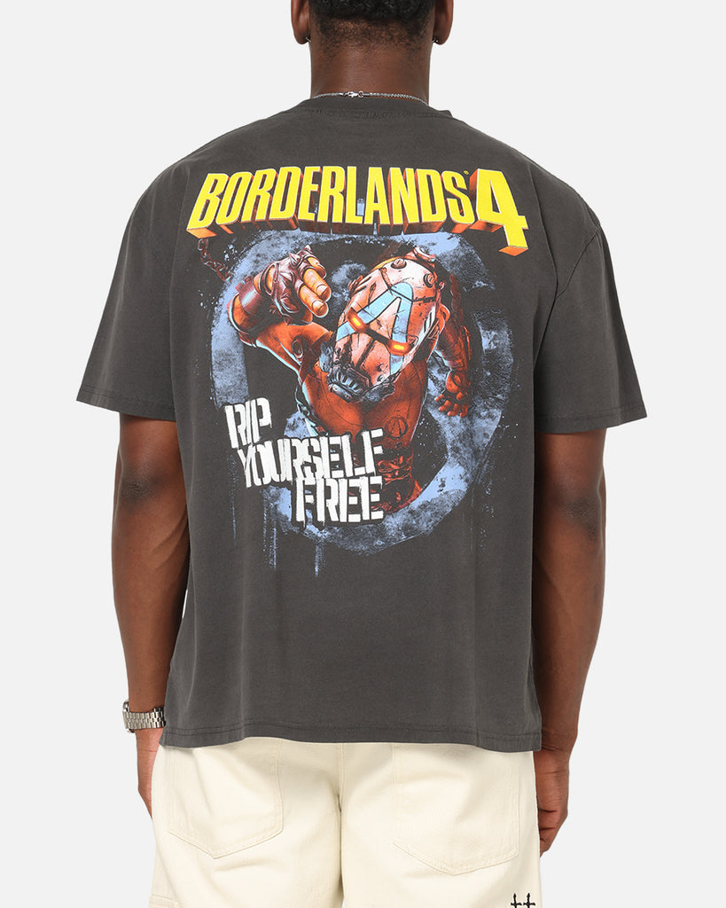 73Studio X Borderlands 4 T-Shirt Black Wash | Culture Kings US