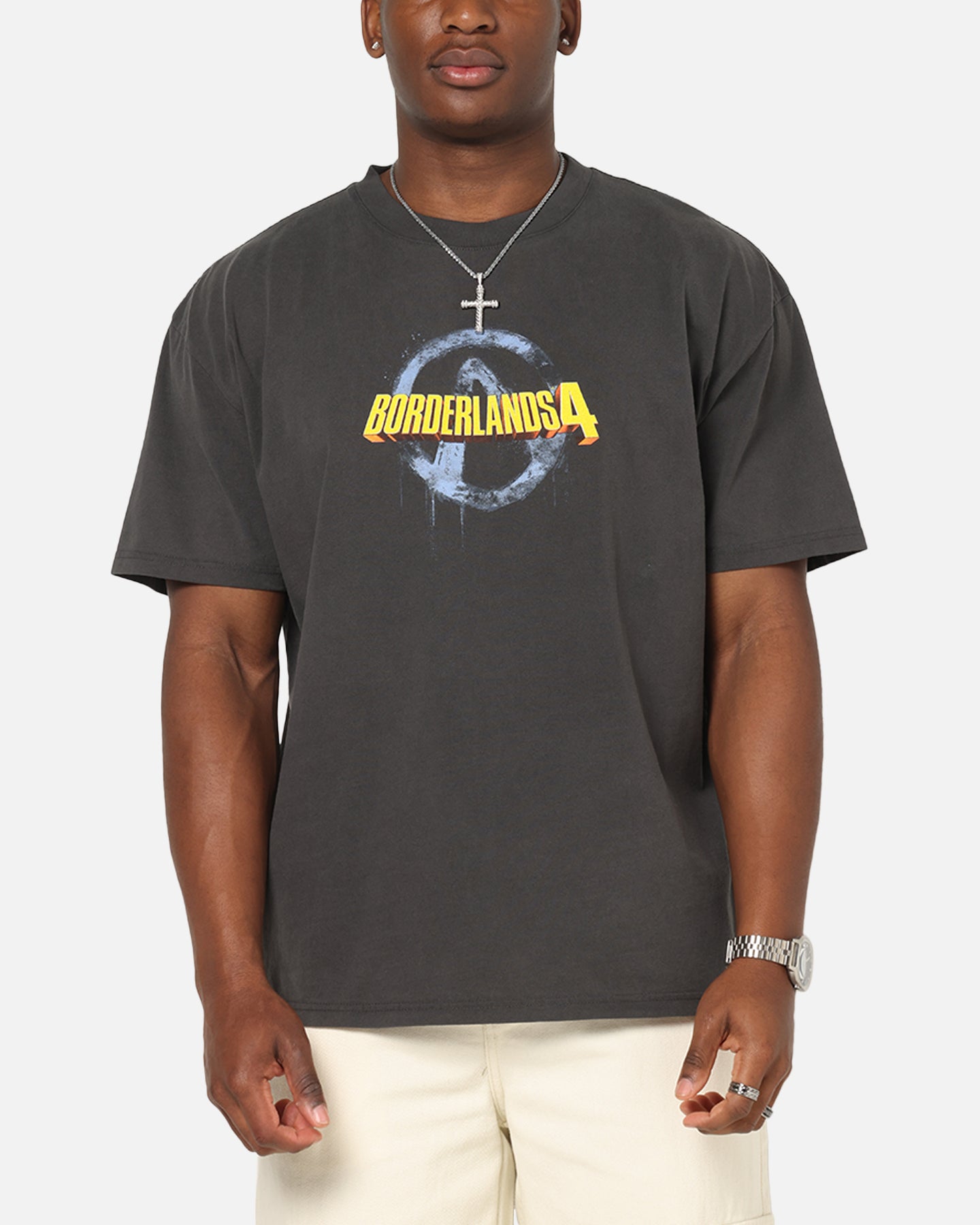 73Studio X Borderlands 4 T-Shirt Black Wash | Culture Kings US