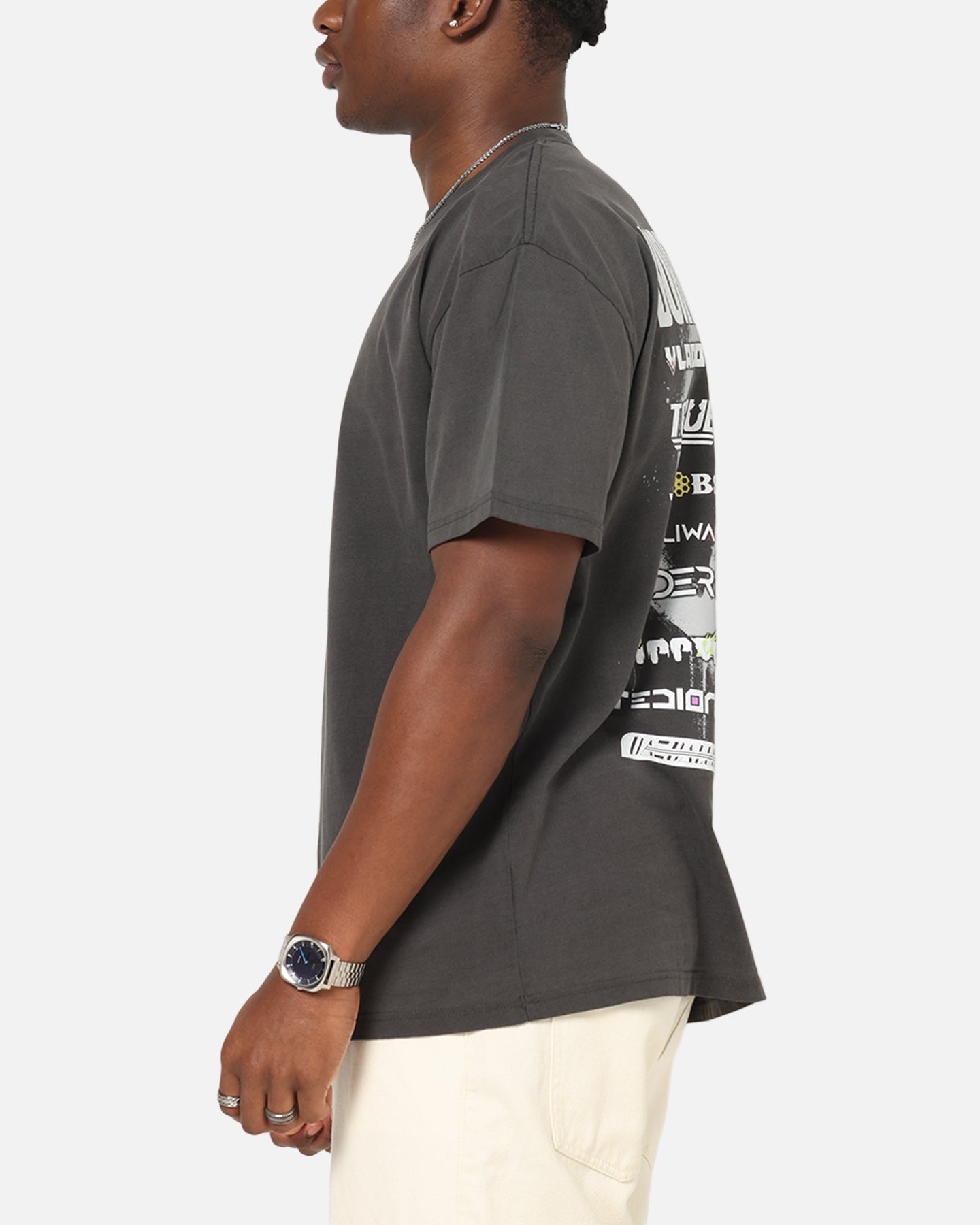 73 Studio X Borderlands 4 Break Free T-Shirt Black Wash