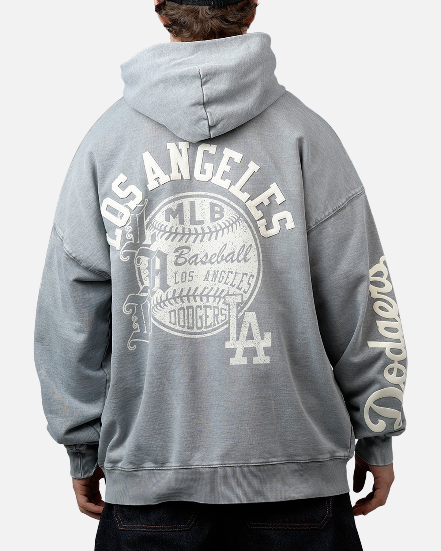 Pro Standard Los Angeles Dodgers Street Team Hoodie Grey | Culture
