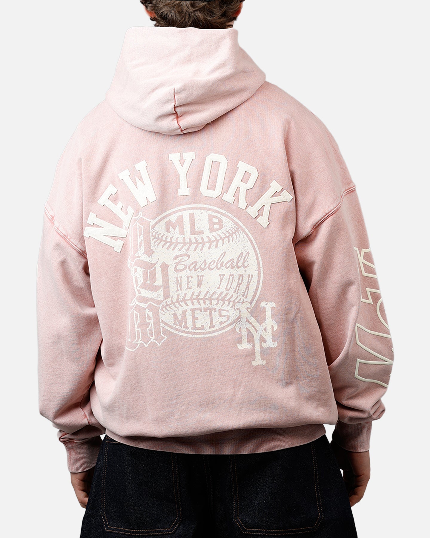 Pro Standard New York Mets Street Team Hoodie Pink | Culture Kings US
