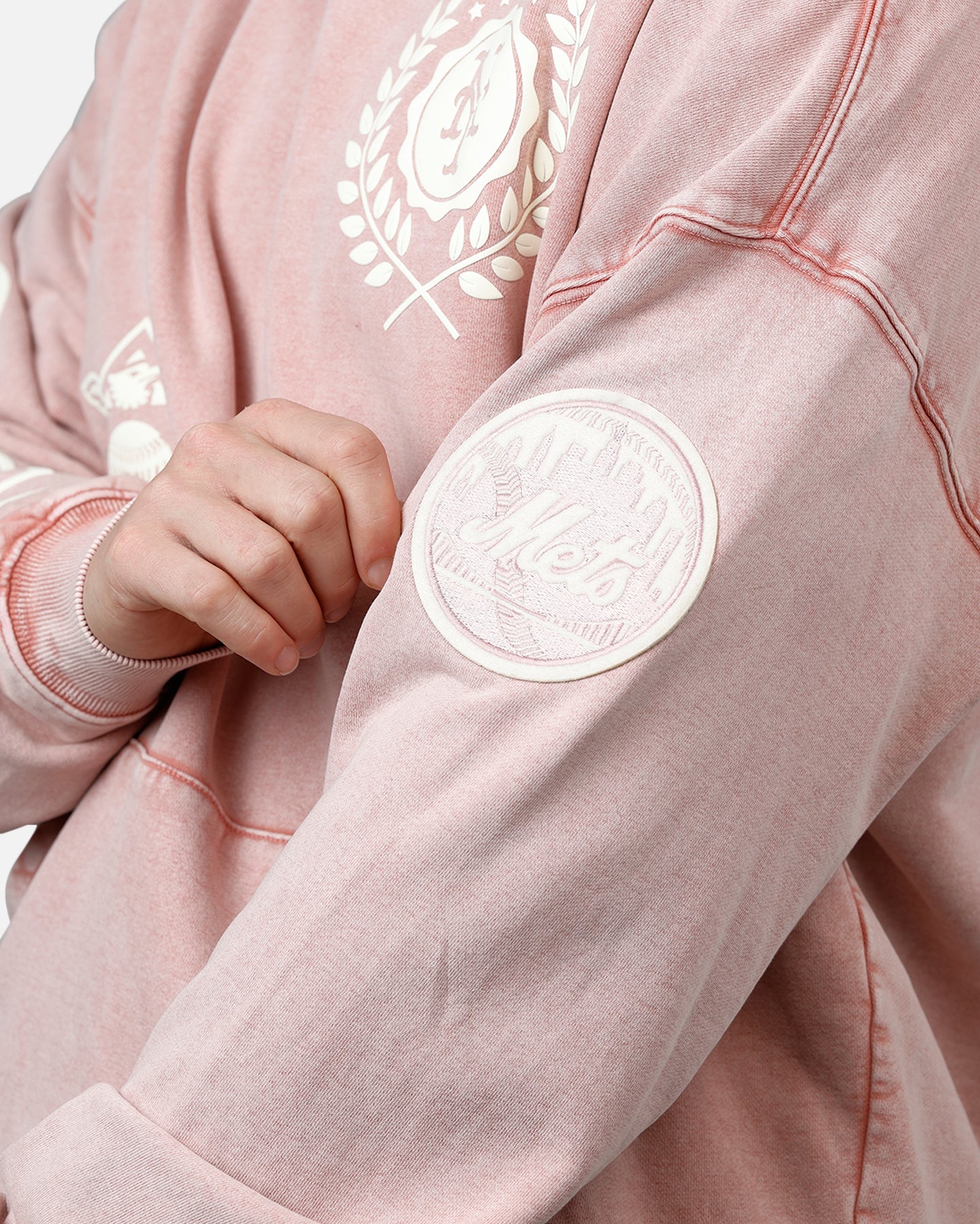 Pro Standard New York Mets Street Team Hoodie Pink | Culture Kings US