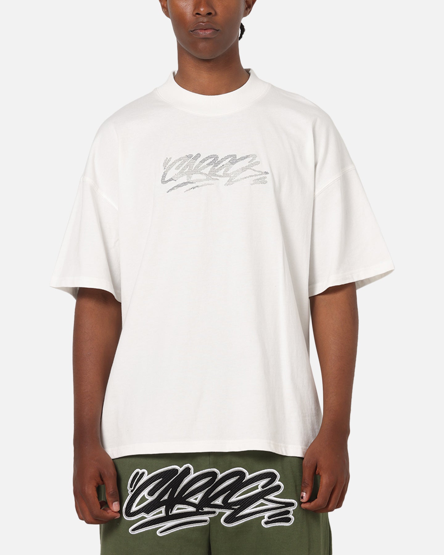 Carre Cross Stitch T-Shirt Off White | Culture Kings US