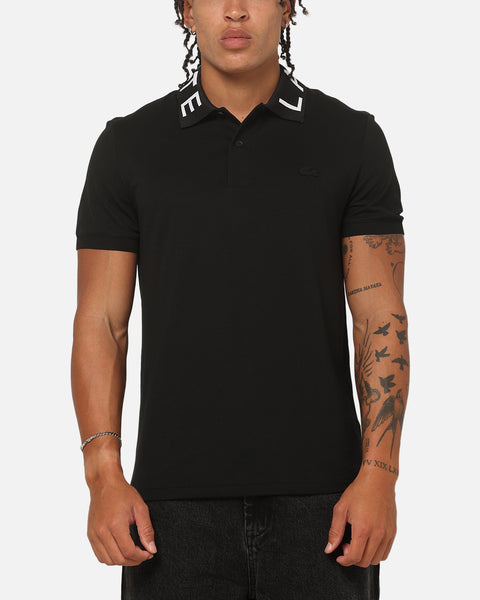 Lacoste Core Active Polo T-Shirt Black | Culture Kings US