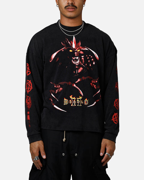 73Studio X Diablo II Halloween Evil Has Survive Long Sleeve T