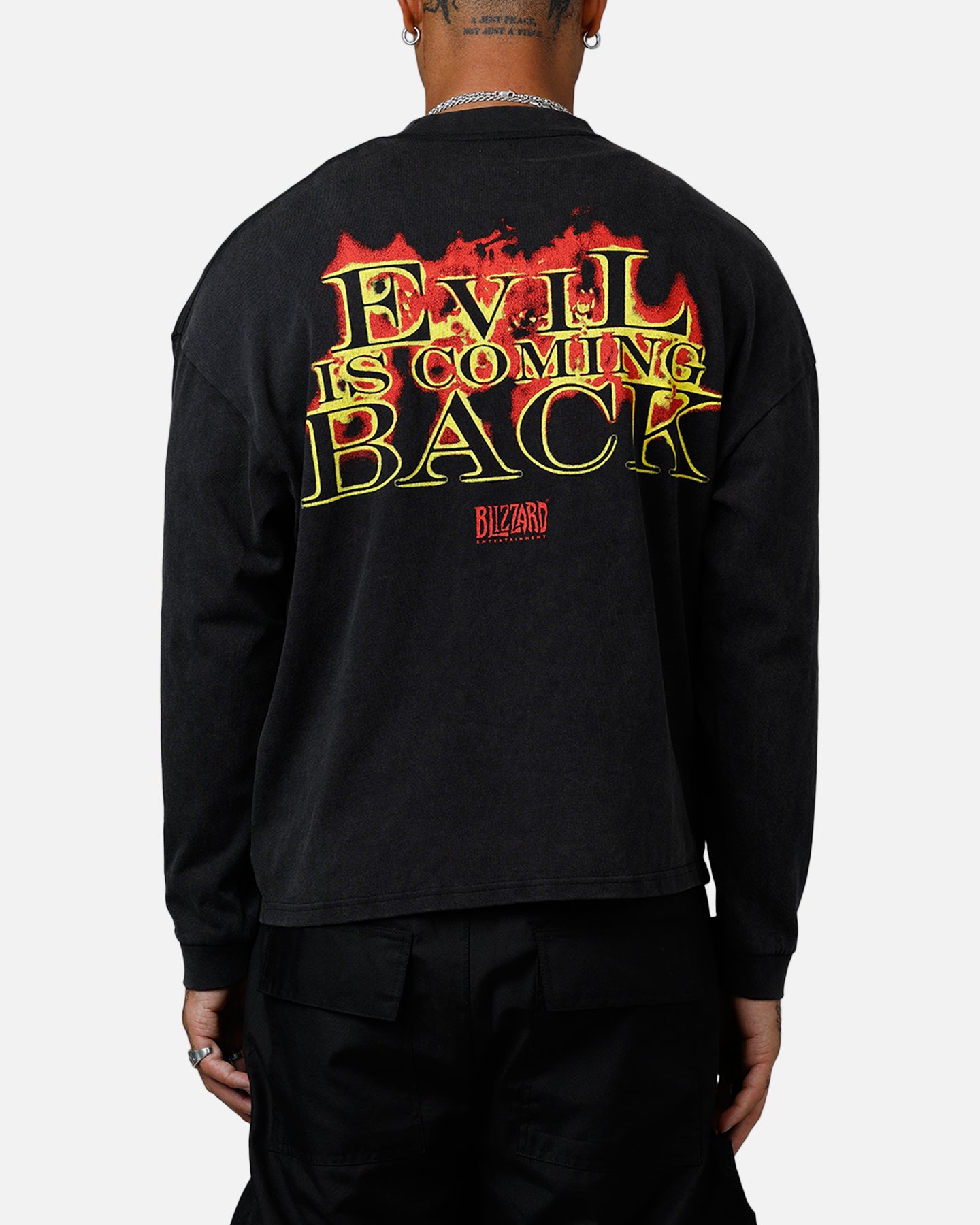 73Studio X Diablo II Halloween Evil Has Survive Long Sleeve T