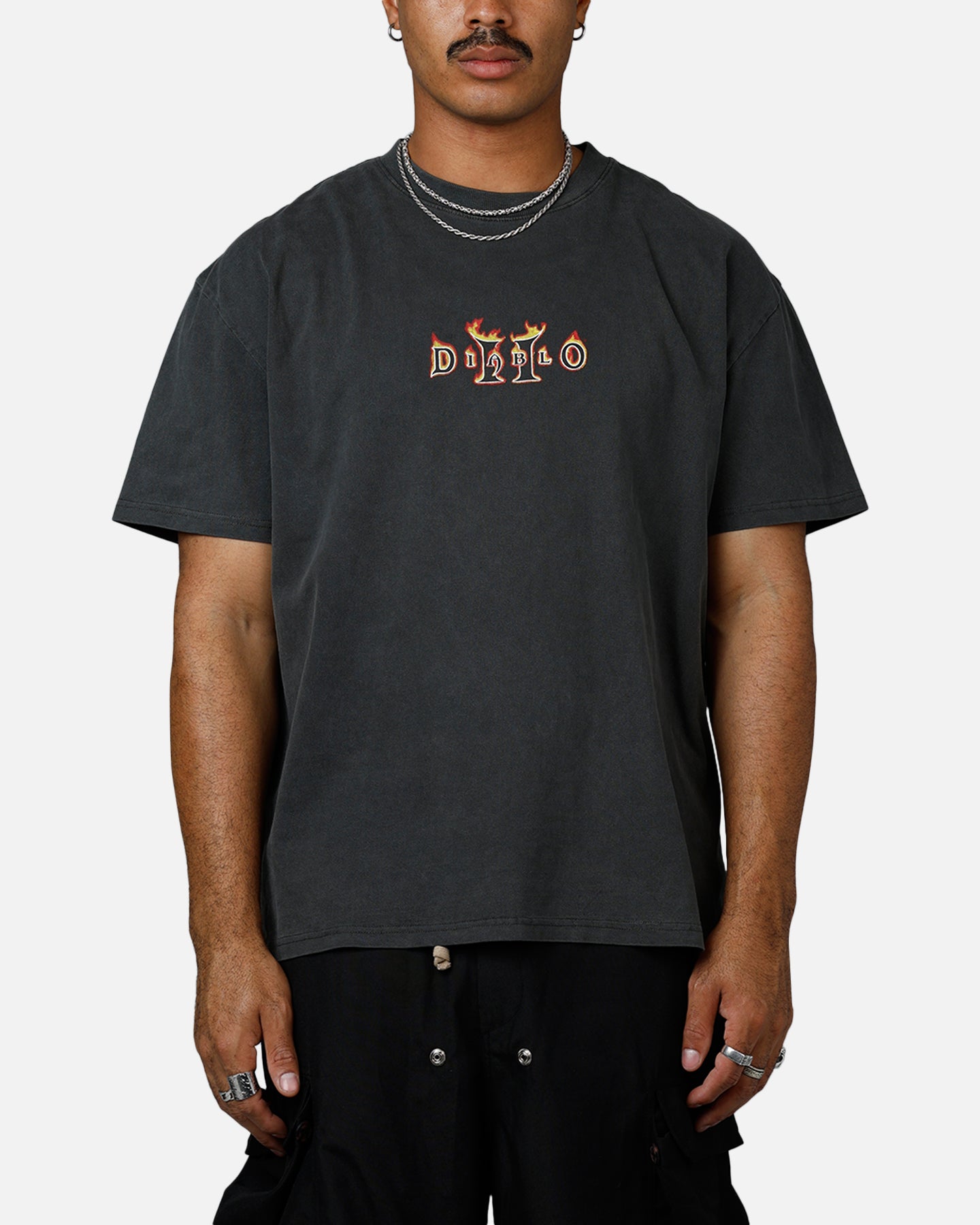 73Studio X Diablo II Halloween Summer 2000 T-Shirt Black Wash