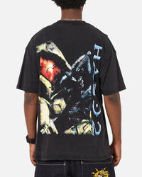 73Studio X Halo Halo 2 Masterchief Vintage T-Shirt Off Black