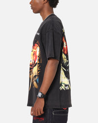 73Studio X Halo Halo 2 Masterchief Vintage T-Shirt Off Black