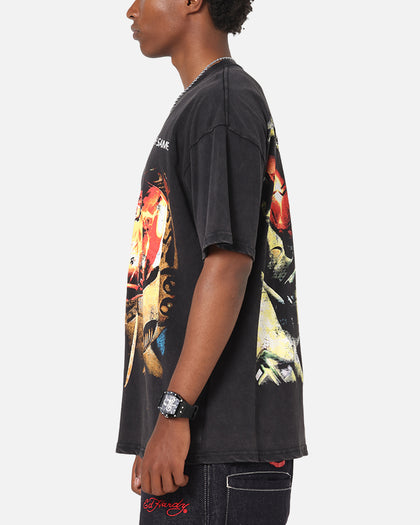 73Studio X Halo Halo 2 Masterchief Vintage T-Shirt Off Black