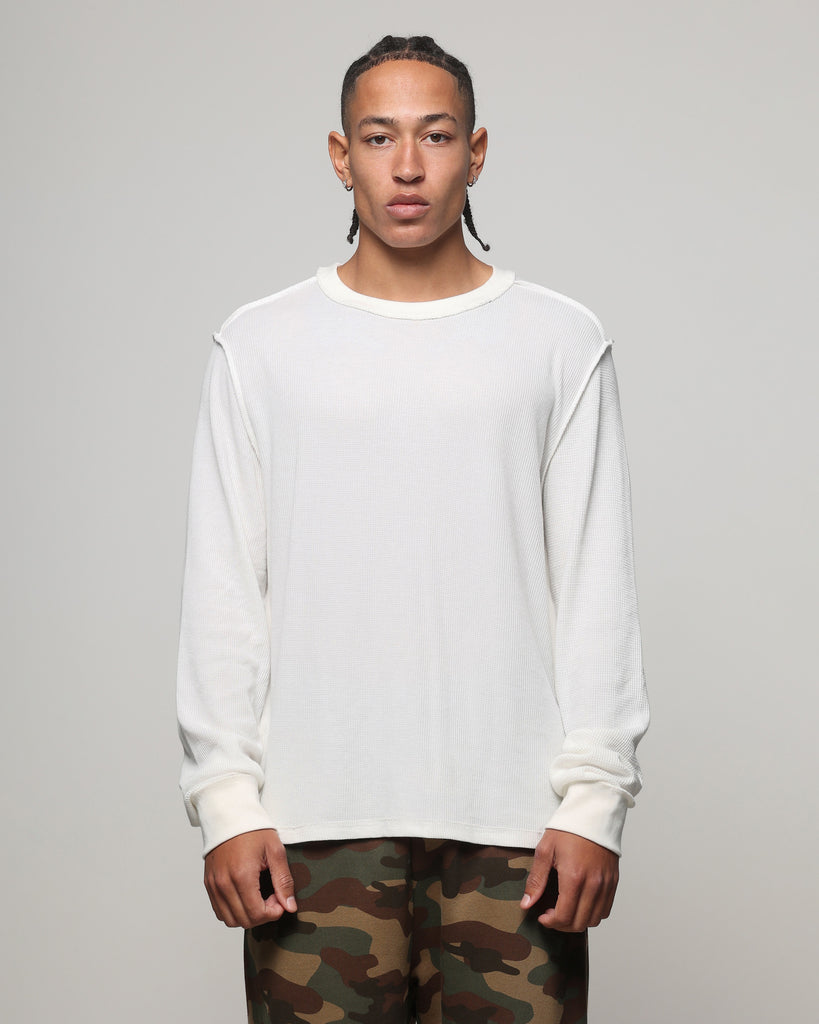 トップス FILTH EVERYDAY THERMAL American Thrift Long Sleeve Thermal T-Shirt Off White | Culture