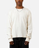 American Thrift Long Sleeve Thermal T-Shirt Off White