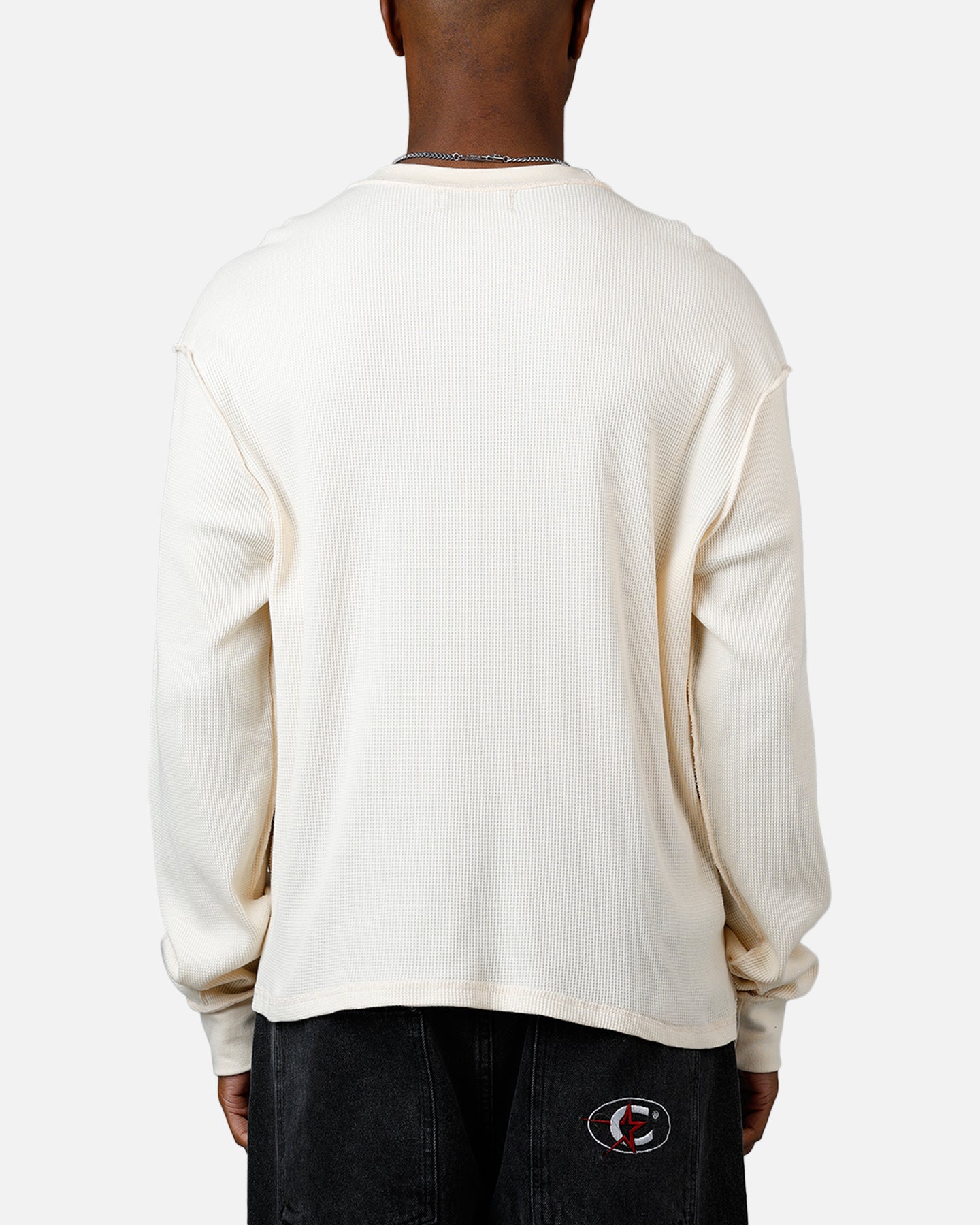 American Thrift Long Sleeve Thermal T-Shirt Off White | Culture