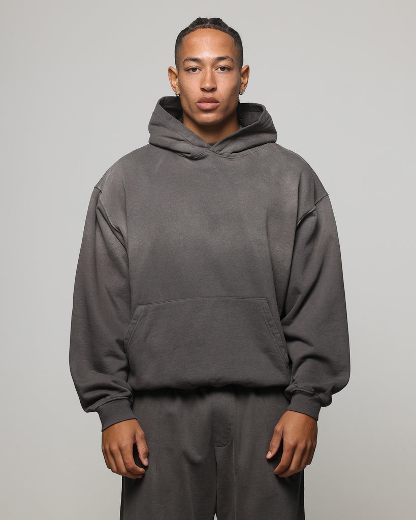 American Thrift Pullover Hoodie Washed Charcoal | Culture Kings US
