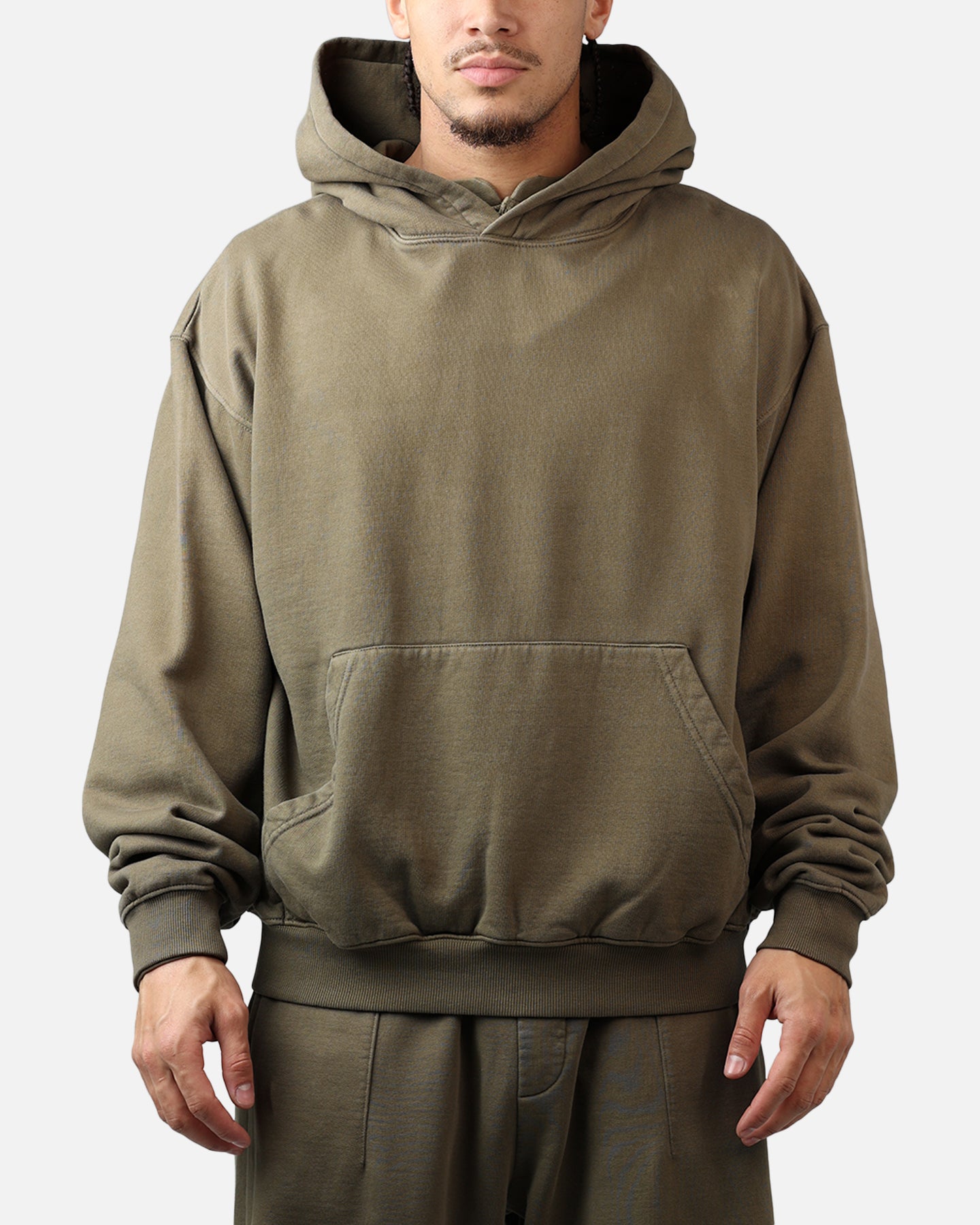 American Thrift Pullover Hoodie Washed Olive | Culture Kings US