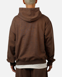 American Thrift Pullover Hoodie Washed Brown