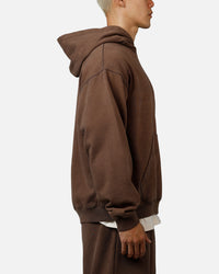 American Thrift Pullover Hoodie Washed Brown