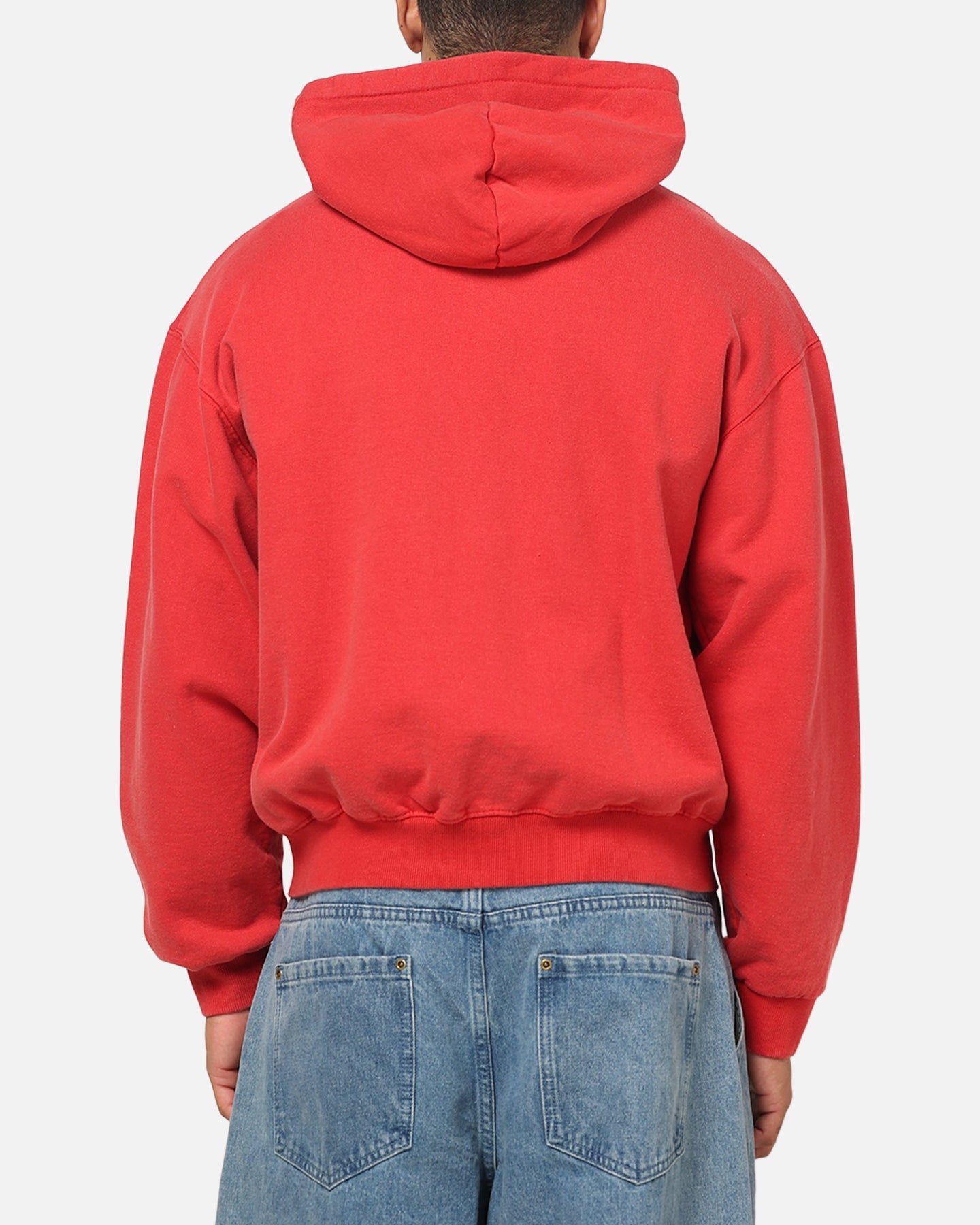 American Thrift Zip Hoodie Washed Red | Culture Kings US