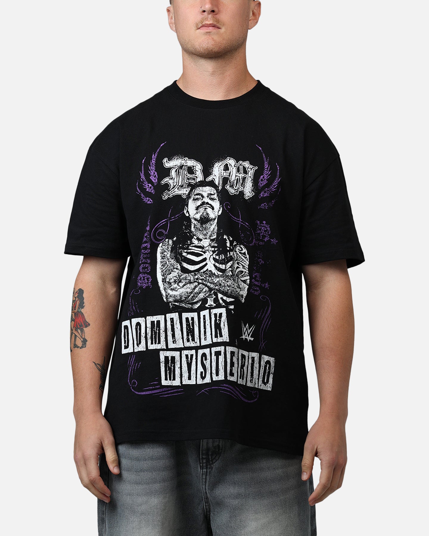 Culture Kings X WWE LWO Dominik Mysterio T-Shirt Black | Culture