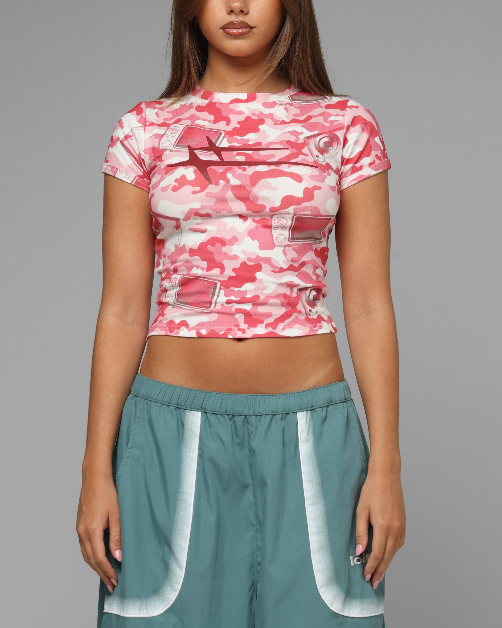 Mardi Mercredi Les Petits Kids Pink Flower T-Shirt