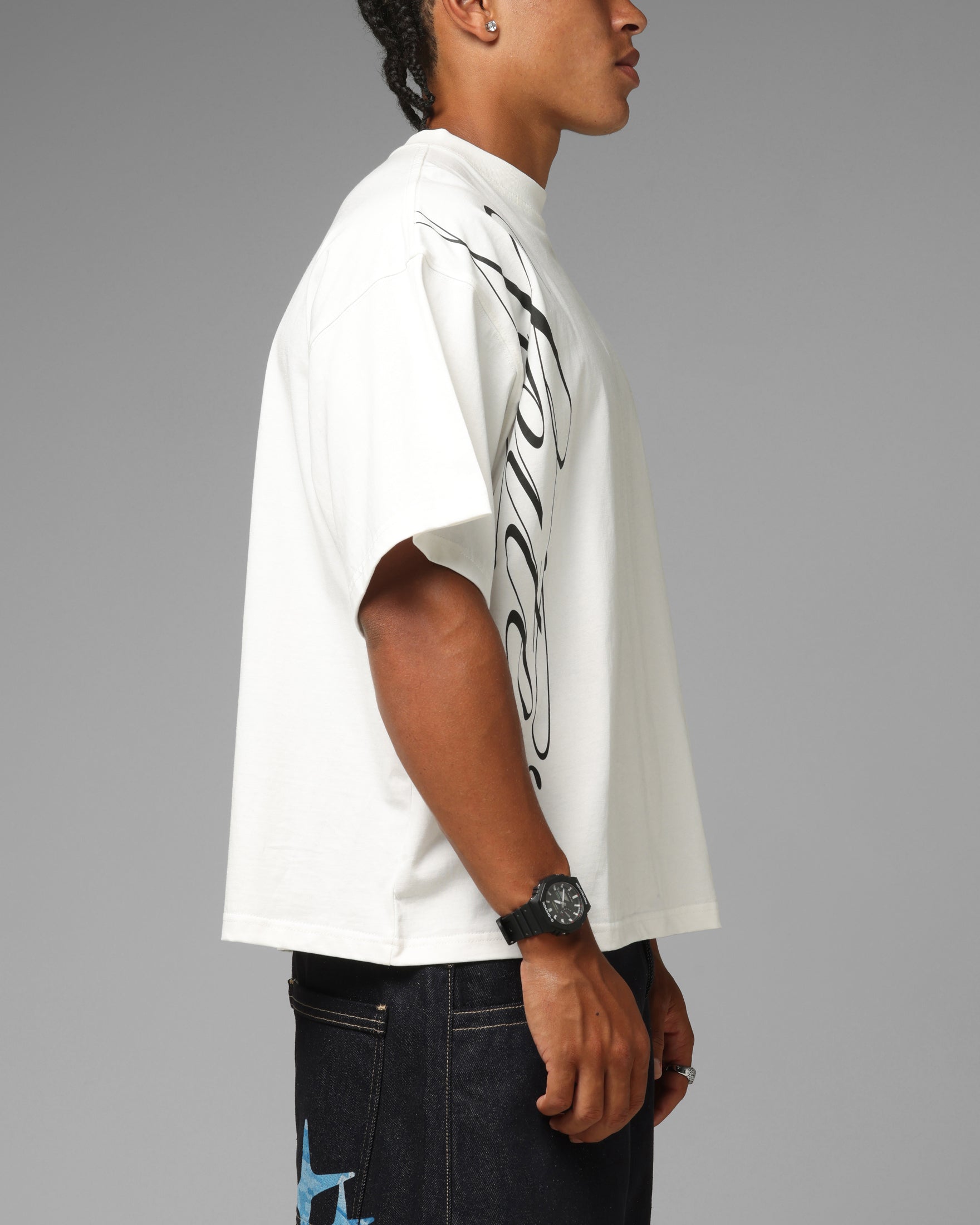Loiter Apeezy Oversized T-Shirt Off White | Culture Kings US