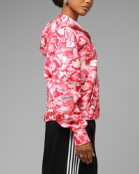 Loiter Digi Camo Zip Hoodie Pink Camo
